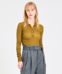 ESTNATION | ESTNATION / ウールシア－リブポロニット(ニット/セーター)