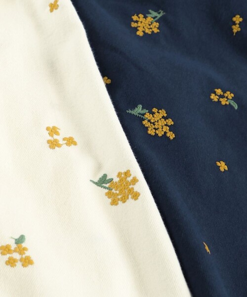 BRANSHES(ブランシェス)の「【おそろい】きんもくせい刺繍長袖シャツ(シャツ/ブラウス・キッズ・アイボリー/ネイビー・90/100/110/130/120/140/150/80)」の20枚目の写真