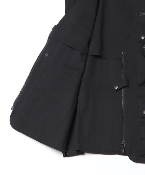 Needles(ニードルス)の「Needles/ニードルズ/FIELD VEST(ベスト・メンズ・ブラック/グリーン・M/S)」の4枚目の写真