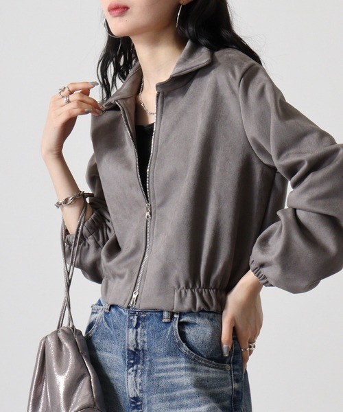 otttot様専用 aere eco suede half coat ブラック