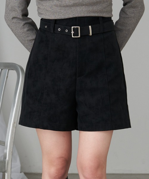 RAY CASSIN（レイカズン）の「レザーハーフパンツ（その他パンツ・レディース・ブラウン/ブラック/ブラウン系その他2・FREE）」の15枚目の写真