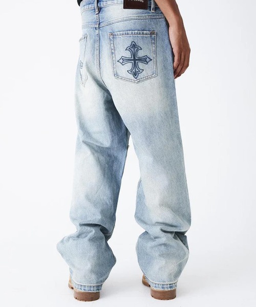パンツ SUPPLIER Fleur Cutting Denim Pants Fleur Cutting Double Knee Denim Pants｜SUPPLIER｜デニムパンツ