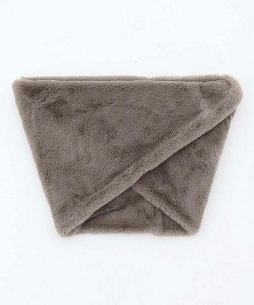 FRAPBOIS（フラボア）の「カラースヌード（ネックウォーマー/スヌード・レディース・オフホワイト/グレイッシュベージュ/ネイビー・FREE）」の2枚目の写真