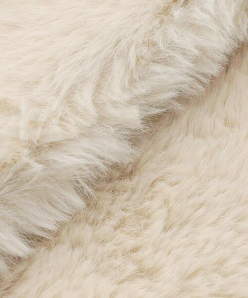 FRAPBOIS（フラボア）の「カラースヌード（ネックウォーマー/スヌード・レディース・オフホワイト/グレイッシュベージュ/ネイビー・FREE）」の4枚目の写真