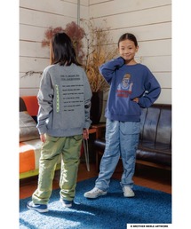 BROTHER MERLE（ブラザー マール）の「RIVER SIDE CULTURE/Brother Merle(ブラザーマール) オジサントレーナー KIDS (M4)（スウェット）」