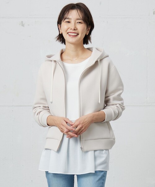 【BALENCIAGA】 テープロゴ コットン ジャージー パーカー BALENCIAGA コットンジャージー ジップアップフーディ― ダメージ