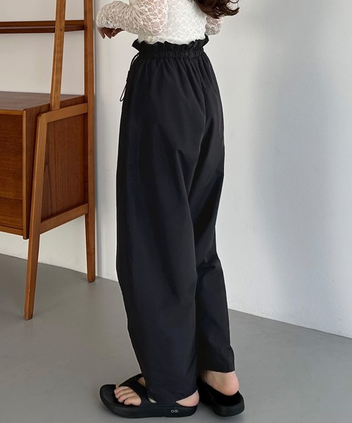 karrimor　ドロストパンツ　ブラック　薄手 karrimor ドロストパンツ ブラック 薄手 カリマーの新たな定番