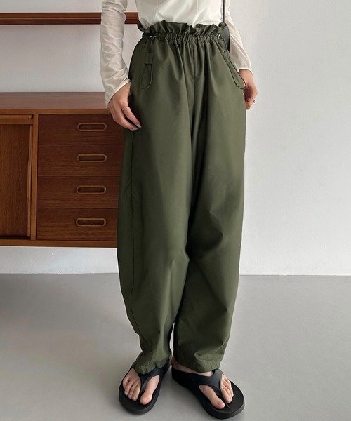 アウトドア フィッシングパンツ オリーブ色 ナイロン素材 アウトドア フィッシングパンツ オリーブ色 ナイロン素材
