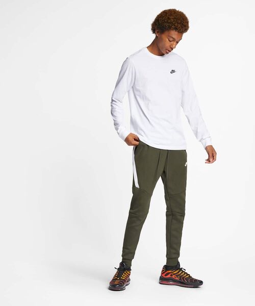 NIKE（ナイキ）の「ナイキ スポーツウェア メンズ ロングスリーブ Tシャツ / Nike Sportswear Men's Long-Sleeve T-Shirt AR5194-100 White（Tシャツ/カットソー・メンズ・ホワイト・XS/3XL/XL/S/M/L/2XL）」の7枚目の写真