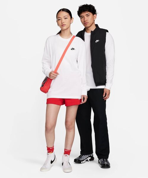 NIKE（ナイキ）の「ナイキ スポーツウェア メンズ ロングスリーブ Tシャツ / Nike Sportswear Men's Long-Sleeve T-Shirt AR5194-100 White（Tシャツ/カットソー・メンズ・ホワイト・XS/3XL/XL/S/M/L/2XL）」の8枚目の写真