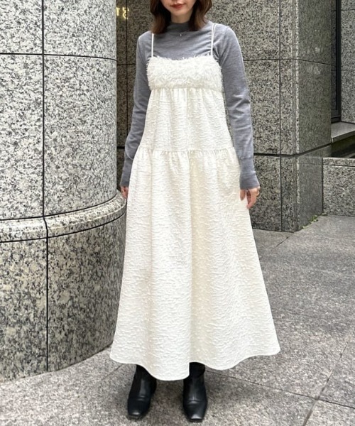JILLSTUART ジャカードワンピース2 JILL STUART（ジルスチュアート）の「ジャカードワンピース