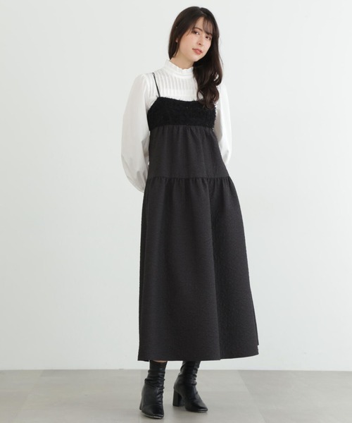 JILL STUART（ジルスチュアート）の「ジャカードワンピース