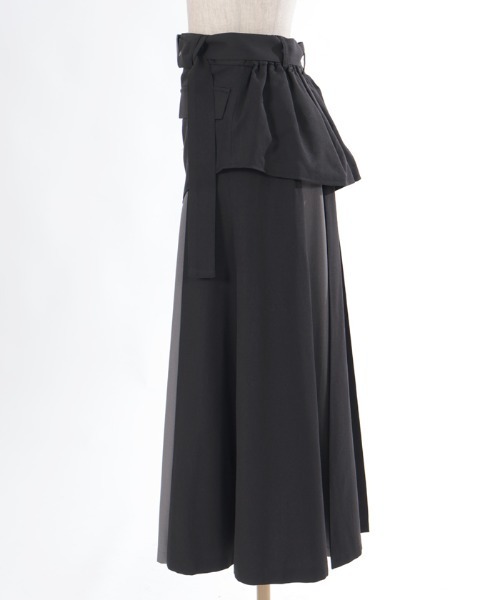 axes femme（アクシーズファム）の「コルセットレイヤード風スカート（スカート・レディース・カーキ/ブラック/グレー・FREE）」の17枚目の写真