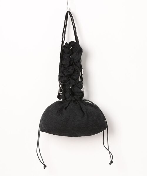 DONOBAN（ドノバン）の「ジャガードフリルバッグ（ショルダーバッグ・レディース・ライトブルー/ブラック/ホワイト・ONE）」の22枚目の写真