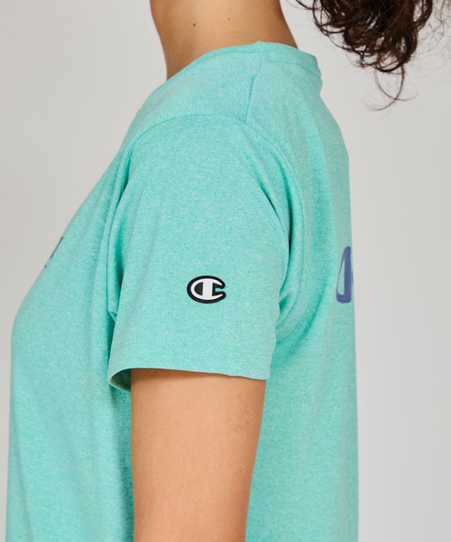 Champion（チャンピオン）の「【Champion/チャンピオン】レディース スポーツ ショートスリーブTシャツ（Tシャツ/カットソー・レディース・ホワイト/ピンク系その他5/ブルー系その他4/ヘザーチャコール・LARGE/MEDIUM）」の11枚目の写真