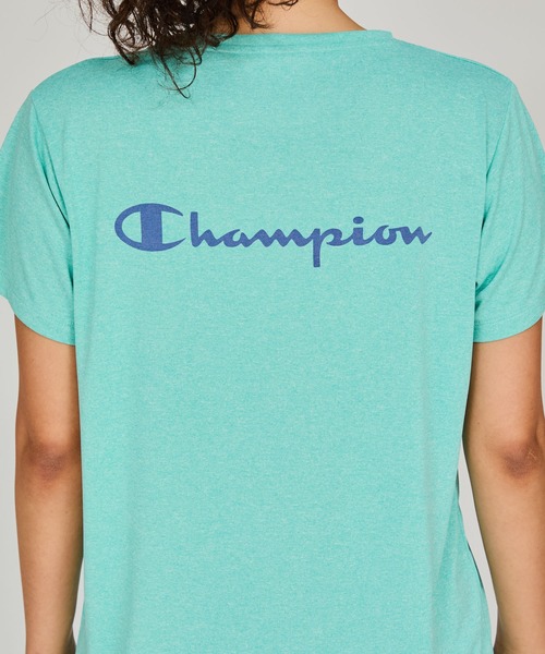 Champion（チャンピオン）の「【Champion/チャンピオン】レディース スポーツ ショートスリーブTシャツ（Tシャツ/カットソー・レディース・ホワイト/ピンク系その他5/ブルー系その他4/ヘザーチャコール・LARGE/MEDIUM）」の12枚目の写真