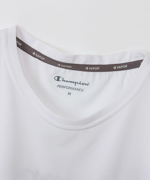 Champion（チャンピオン）の「【Champion/チャンピオン】レディース スポーツ ショートスリーブTシャツ（Tシャツ/カットソー・レディース・ホワイト/ピンク系その他5/ブルー系その他4/ヘザーチャコール・LARGE/MEDIUM）」の7枚目の写真