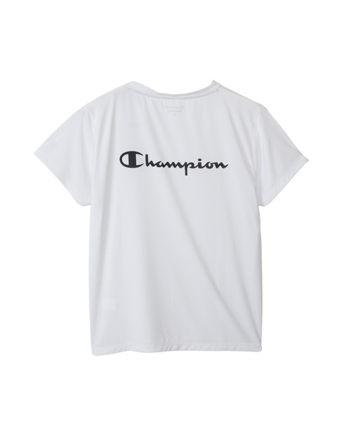 Champion（チャンピオン）の「【Champion/チャンピオン】レディース スポーツ ショートスリーブTシャツ（Tシャツ/カットソー・レディース・ホワイト/ピンク系その他5/ブルー系その他4/ヘザーチャコール・LARGE/MEDIUM）」の8枚目の写真