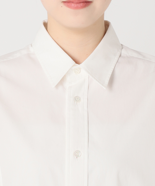 FRAMeWORK（フレームワーク）の「100/2ブロード前立てLOVEシャツ