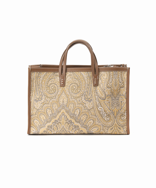 A VACATION(アヴァケーション)の「【A VACATION/ア ヴァケーション】BREAD M YELLOW PAISLEY:トートバッグ(トートバッグ・レディース・イエロー・FREE)」の14枚目の写真