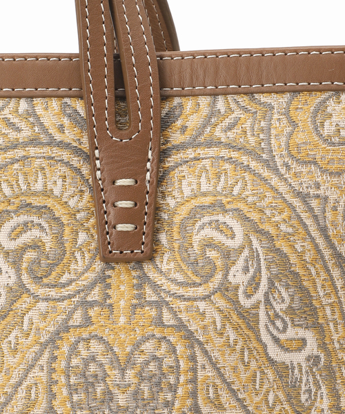 A VACATION(アヴァケーション)の「【A VACATION/ア ヴァケーション】BREAD M YELLOW PAISLEY:トートバッグ(トートバッグ・レディース・イエロー・FREE)」の13枚目の写真