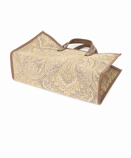 A VACATION(アヴァケーション)の「【A VACATION/ア ヴァケーション】BREAD M YELLOW PAISLEY:トートバッグ(トートバッグ・レディース・イエロー・FREE)」の8枚目の写真