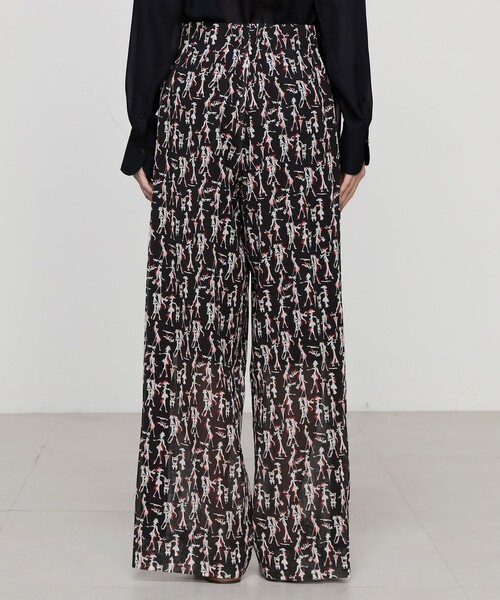 コットン CUTE GIRL プリントパンツ（その他パンツ）｜TOMORROWLAND .B