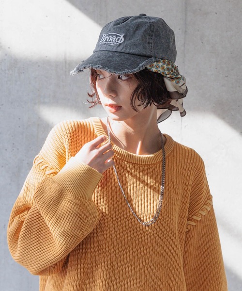 PAGEBOY（ページボーイ）の「2レンチェーンロングネックレス（ネックレス・レディース・ブラック/グレイッシュベージュ・FREE）」の7枚目の写真