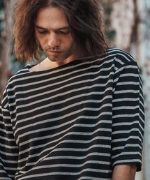 CAMBIO｜カンビオのTシャツ/カットソー（ボートネック）通販