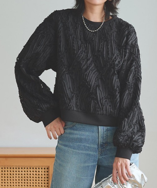 超特価セール開催！！ RASW]コード刺繍ブラウス（シャツ/ブラウス）｜RASW（ラス）の トップス