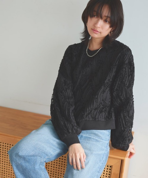 RASW]コード刺繍ブラウス（シャツ/ブラウス）｜RASW（ラス）の