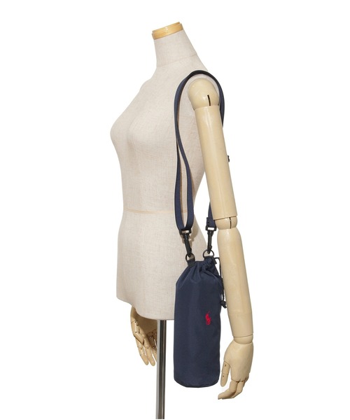 POLO RALPH LAUREN（ポロ ラルフ ローレン）の「傘袋 折りたたみ ストラップ付 "POLO" ポロ（折りたたみ傘・レディース・ネイビー/ブラック/ベージュ/チェリーピンク・FREE）」の16枚目の写真