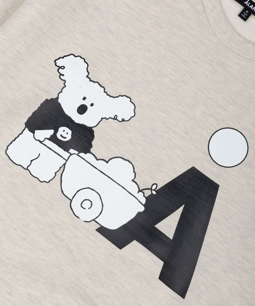 ALAND(エーランド)の「【UNISEX】Romane×ALAND/COCOプルオーバー(裏起毛)(スウェット・レディース・グリーン/ナチュラル・MEDIUM/LARGE)」の11枚目の写真