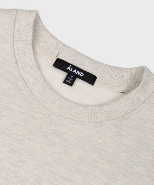 ALAND(エーランド)の「【UNISEX】Romane×ALAND/COCOプルオーバー(裏起毛)(スウェット・レディース・グリーン/ナチュラル・MEDIUM/LARGE)」の12枚目の写真
