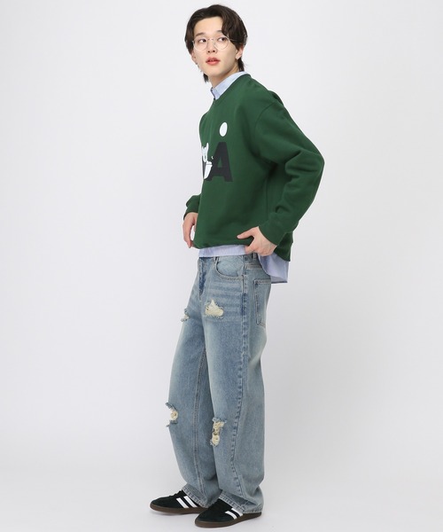 UNISEX】Romane×ALAND／COCOプルオーバー（裏起毛）（スウェット