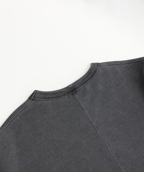 RNA-N（アールエヌエーエヌ）の「M2397 ピグメントダイショートプルオーバー（Tシャツ/カットソー・レディース・モカ/チャコール/ライトグレー・FREE）」の22枚目の写真