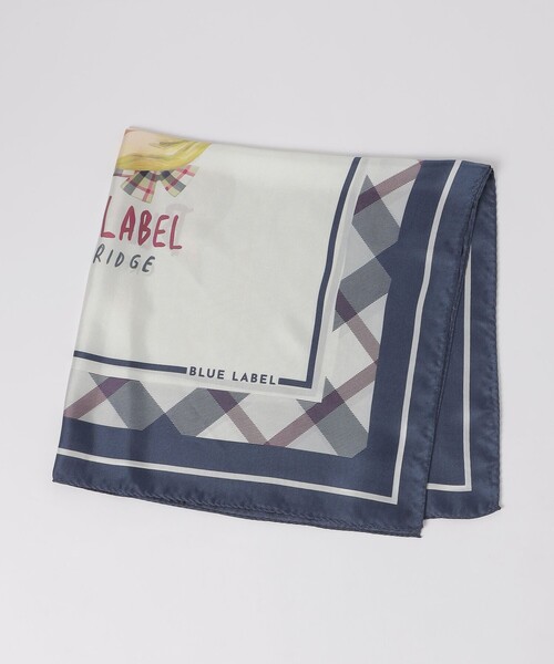 BLUE LABEL CRESTBRIDGE（ブルーレーベルクレストブリッジ）の「キャットプリントスカーフ（ストール/ショール・レディース・グリーン系その他4/ベージュ系その他・FREE）」の3枚目の写真