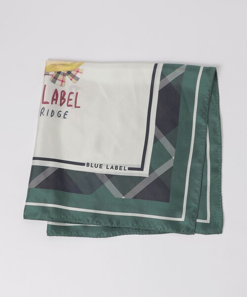 BLUE LABEL CRESTBRIDGE（ブルーレーベルクレストブリッジ）の「キャットプリントスカーフ（ストール/ショール・レディース・グリーン系その他4/ベージュ系その他・FREE）」の6枚目の写真