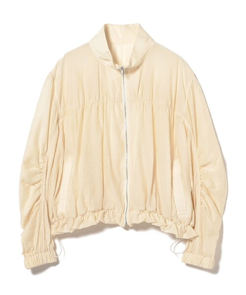 Ray BEAMS(レイビームス)の「シアー ギャザー ブルゾン(ブルゾン・レディース・ブラック/ホワイト系その他6・ONE SIZE)」の19枚目の写真