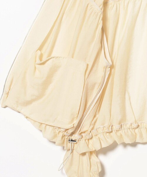 Ray BEAMS(レイビームス)の「シアー ギャザー ブルゾン(ブルゾン・レディース・ブラック/ホワイト系その他6・ONE SIZE)」の21枚目の写真