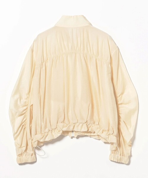 Ray BEAMS(レイビームス)の「シアー ギャザー ブルゾン(ブルゾン・レディース・ブラック/ホワイト系その他6・ONE SIZE)」の22枚目の写真