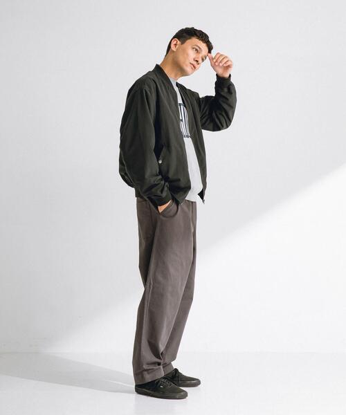 URBAN RESEARCH Sonny Label（アーバンリサーチサニーレーベル）の「撥水ライトウェイトMA-1ジャケット（MA-1・メンズ・ブラック/オリーブ・MEDIUM/LARGE/X-LARGE）」の12枚目の写真