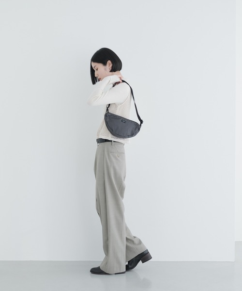 STANDARD SUPPLY(スタンダードサプライ)の「スタンダードサプライ / EASY イージー / MOON SHOULDER ムーンショルダー(ショルダーバッグ・レディース・カーキ系/ブルー系/ブラック/ブラウン系/チャコールグレー/グレー系/チェリーピンク・FREE)」の10枚目の写真