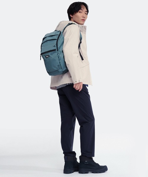 AIGLE（エーグル）の「撥水 ネイバーフッド バックパック /レインカバー付属（バックパック/リュック・レディース・モスグリーン/ライトパープル/ブラック・FREE）」の6枚目の写真