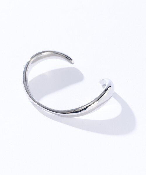 RIVE DROITE(リヴドロワ)の「【R.good(アールドットグッド)】カーブバングル(ブレスレット・レディース・シルバー/ゴールド・FREE)」の6枚目の写真