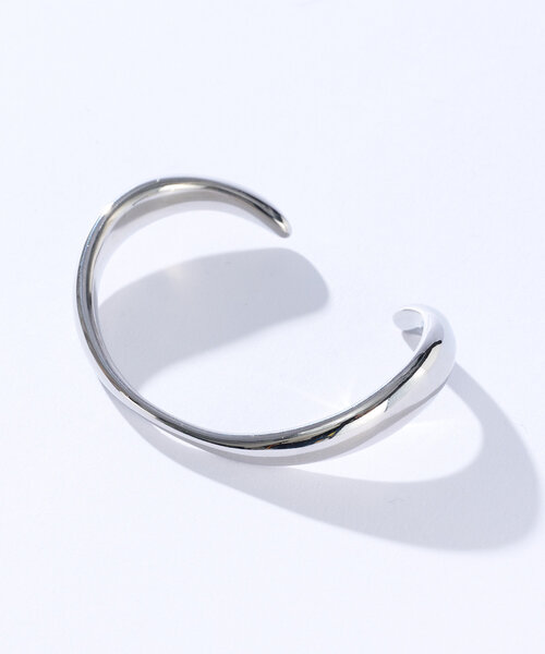 RIVE DROITE(リヴドロワ)の「【R.good(アールドットグッド)】カーブバングル(ブレスレット・レディース・シルバー/ゴールド・FREE)」の5枚目の写真
