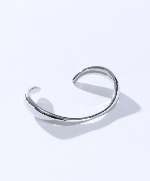 RIVE DROITE(リヴドロワ)の「【R.good(アールドットグッド)】カーブバングル(ブレスレット・レディース・シルバー/ゴールド・FREE)」の3枚目の写真