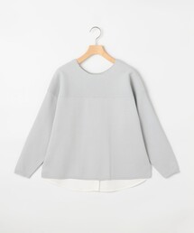 MICO COULIER | 超軽量編柄2WAY切替プルオーバーニット(ニット/セーター)