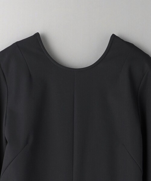 BEAUTY&YOUTH UNITED ARROWS（ビューティーアンドユースユナイテッドアローズ）の「コットン バックリボン オールインワン（つなぎ/オールインワン・レディース・ブラック/ダークグレー・M/S）」の11枚目の写真