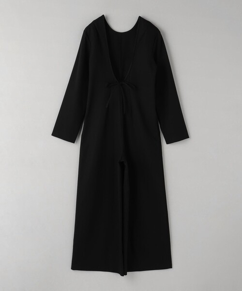 BEAUTY&YOUTH UNITED ARROWS（ビューティーアンドユースユナイテッドアローズ）の「コットン バックリボン オールインワン（つなぎ/オールインワン・レディース・ブラック/ダークグレー・M/S）」の18枚目の写真